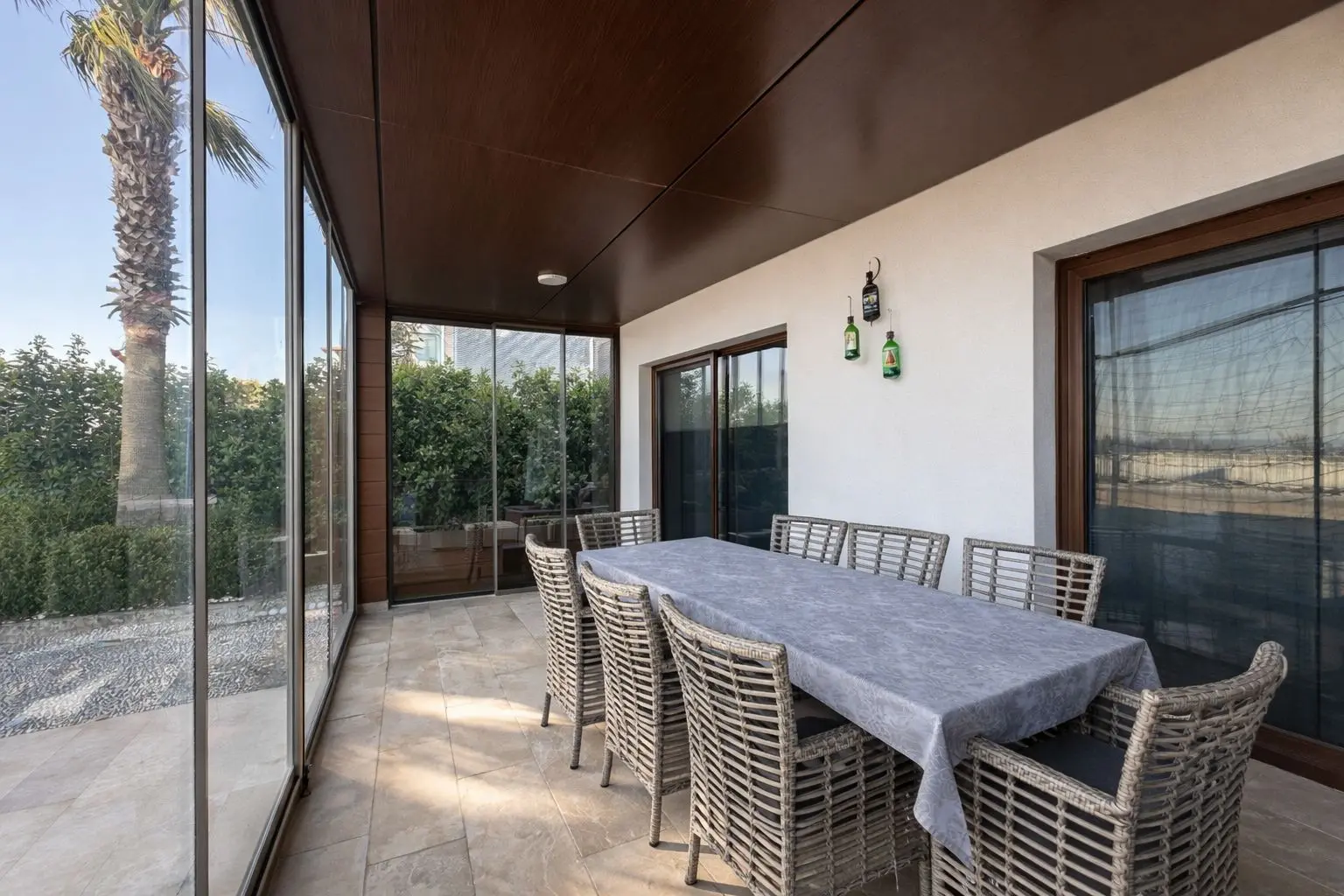 Large terrace